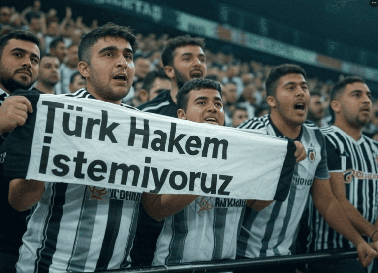 Derbide Türk Hakem İstemiyoruz: Beşiktaş Taraftarından Hakem İsyanı!