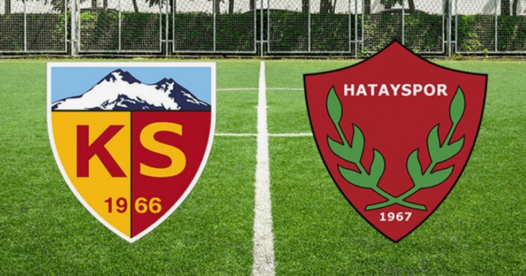 Kayserispor – Hatayspor Maçı Canlı Şifresiz İzle