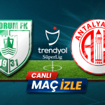 Bodrum FK – Antalyaspor Maçı Online Naklen İzle