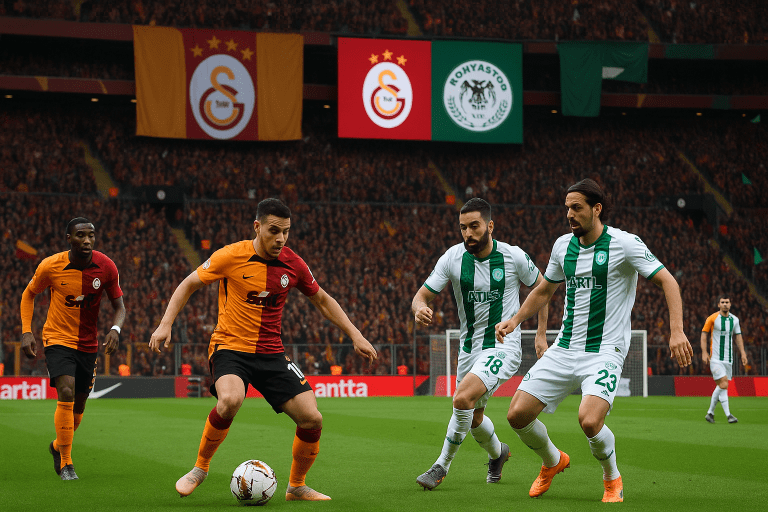 Galatasaray – Konyaspor Maçı Canlı İzle: Åžifresiz ve Donmadan Ücretsiz Yayın!