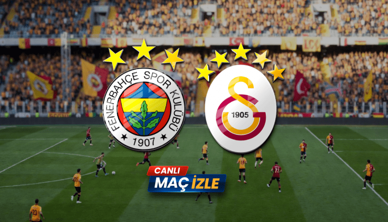 Fenerbahçe – Galatasaray Maçı Saat Kaçta, Hangi Kanalda? Canlı Yayın Bilgileri